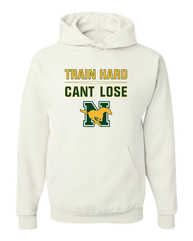 JW Nixon Mustangs Train Hard, Can't Lose Men's Premium Hoodie