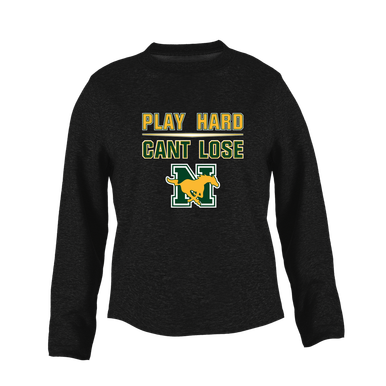 JW Nixon Mustangs Play Hard, Can't Lose Women's Sweatshirt