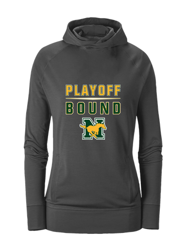 JW Nixon Mustangs Playoff Bound Women's Hoodie