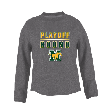 JW Nixon Mustangs Playoff Bound Women's Sweatshirt
