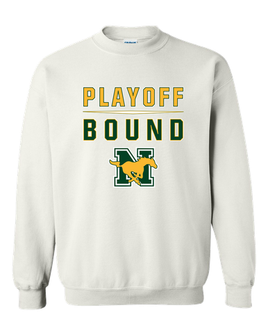 JW Nixon Mustangs Playoff Bound Men's Sweatshirt