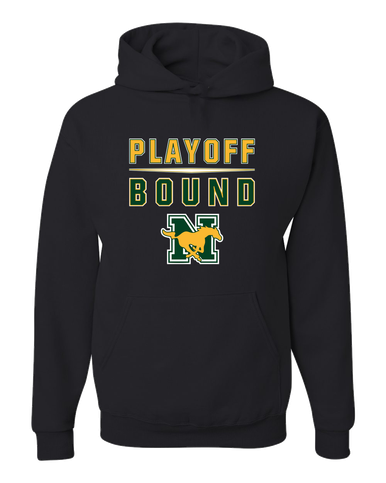 JW Nixon Mustangs Playoff Bound Men's Premium Hoodie