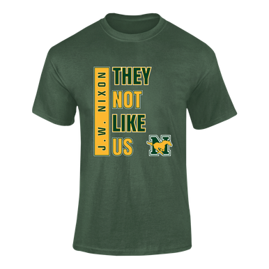 JW Nixon Mustangs They Not Like Us #1 Men's Premium SS T-Shirt