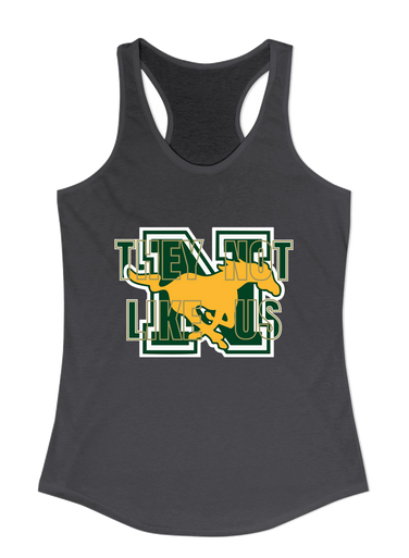 JW Nixon Mustangs They Not Like Us #2 Women's Tank Top