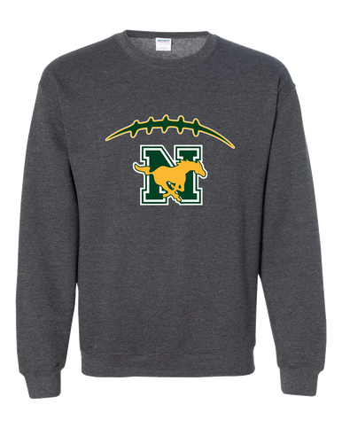 JW Nixon Mustangs Football #2 Men's Sweatshirt