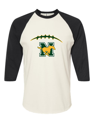JW Nixon Mustangs Football #2 Men's Baseball T-Shirt