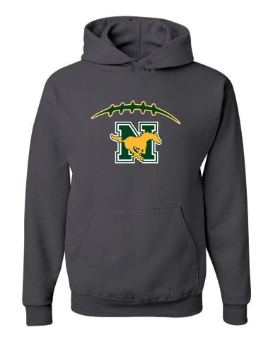 JW Nixon Mustangs Football #2 Men's Premium Hoodie