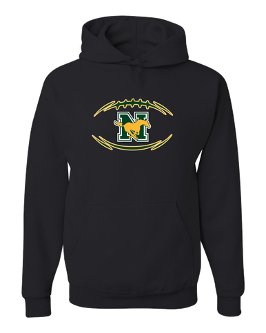 JW Nixon Mustangs Football #3 Men's Premium Hoodie
