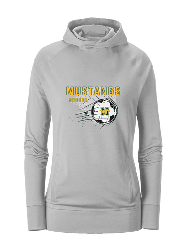 JW Nixon Mustangs Soccer #2 Women's Hoodie