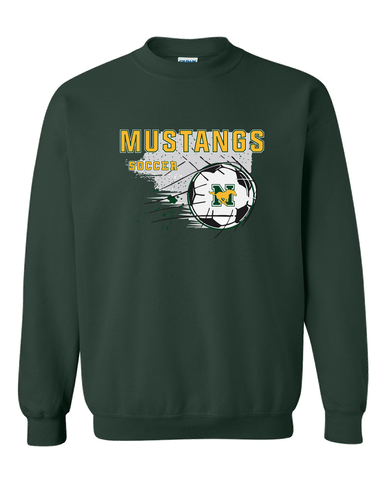 JW Nixon Mustangs Soccer #2 Men's Sweatshirt