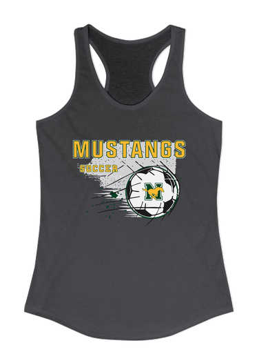 JW Nixon Mustangs Soccer #2 Women's Tank Top