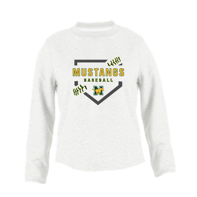 JW Nixon Mustangs Baseball #2 Women's Sweatshirt