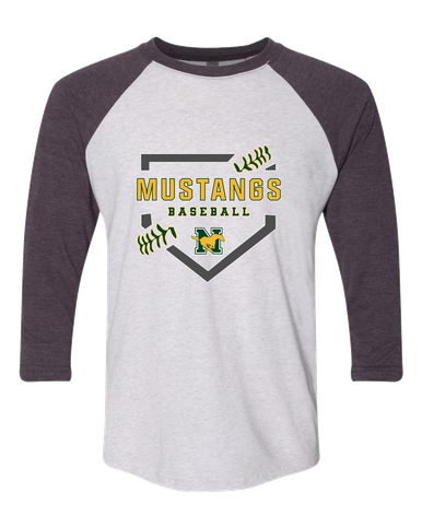 JW Nixon Mustangs Baseball #2 Men's Baseball T-Shirt
