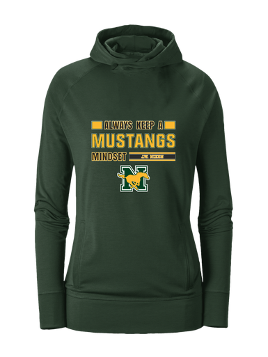 JW Nixon Mustangs Mindset Women's Hoodie