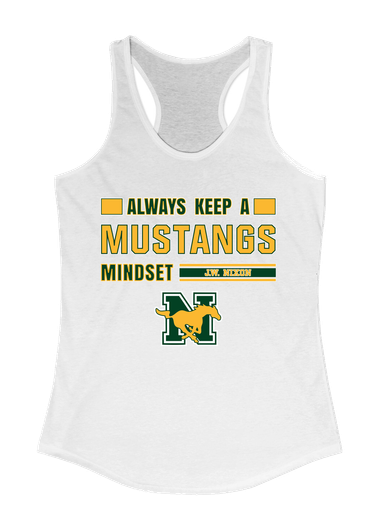 JW Nixon Mustangs Mindset Women's Tank Top