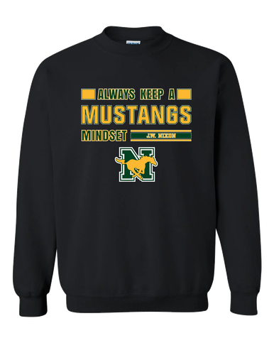 JW Nixon Mustangs Mindset Men's Sweatshirt