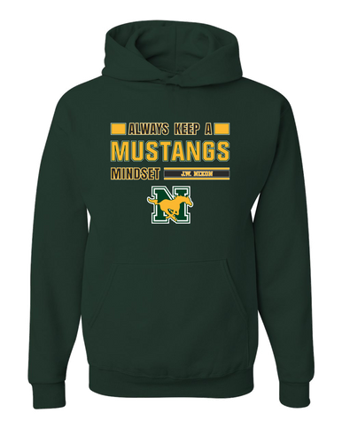 JW Nixon Mustangs Mindset Men's Premium Hoodie
