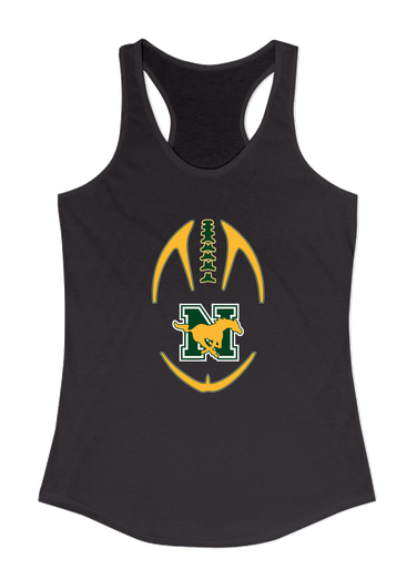 JW Nixon Mustangs Football #4 Women's Tank Top