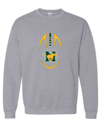 JW Nixon Mustangs Football #4 Men's Sweatshirt