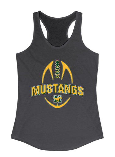JW Nixon Mustangs Football #5 Women's Tank Top