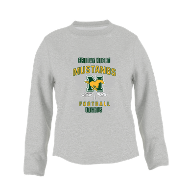JW Nixon Mustangs Football #6 Women's Sweatshirt