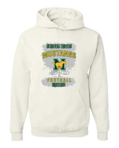 JW Nixon Mustangs Football #6 Men's Premium Hoodie