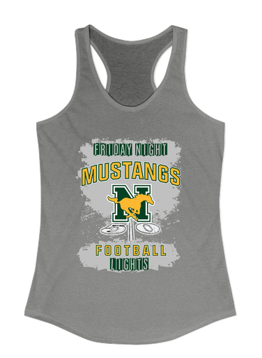 JW Nixon Mustangs Football #6 Women's Tank Top