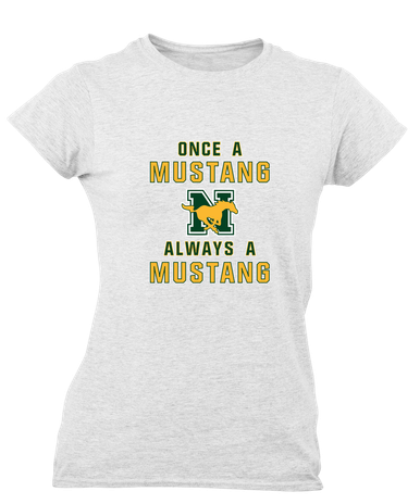 JW Nixon Mustangs Once A Women's Premium SS T-Shirt