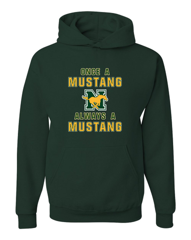 JW Nixon Mustangs Once A Men's Premium Hoodie
