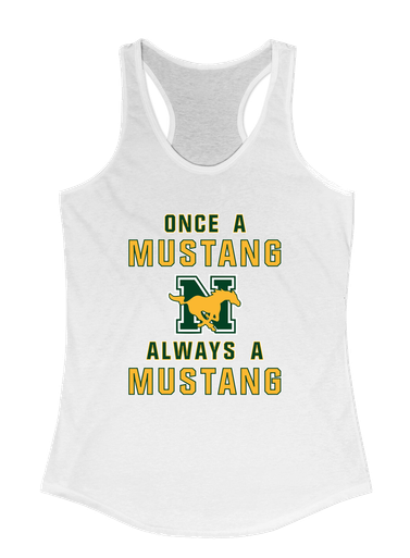 JW Nixon Mustangs Once A Women's Tank Top