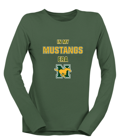JW Nixon Mustangs Era #1 Women's Premium LS T-Shirt