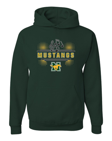 JW Nixon Mustangs Band # 3 Men's Premium Hoodie