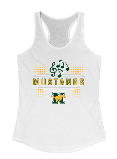 JW Nixon Mustangs Band # 3 Women's Tank Top