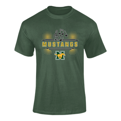 JW Nixon Mustangs Band # 3 Men's Premium SS T-Shirt