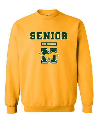 JW Nixon Mustangs Senior #2 Men's Sweatshirt