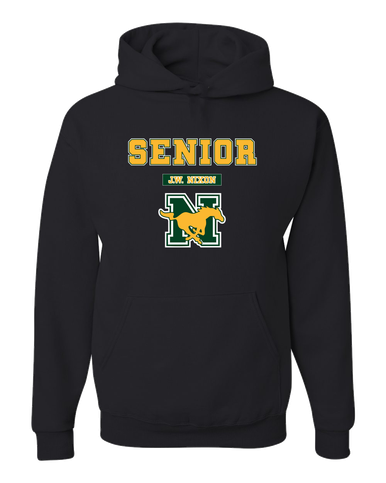 JW Nixon Mustangs Senior #2 Men's Premium Hoodie