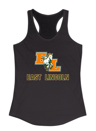 East Lincoln Mustangs Mascot #2 Women's Tank Top