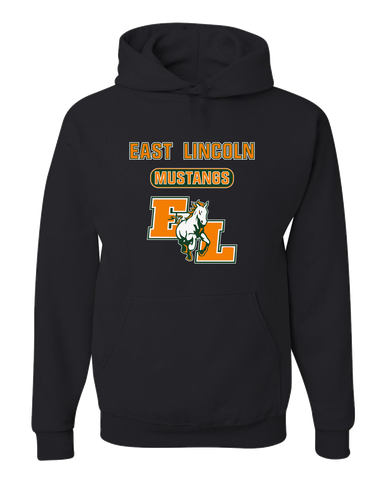 East Lincoln Mustangs Mascot #3 Men's Premium Hoodie