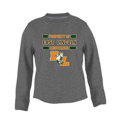 East Lincoln Mustangs Property Of Women's Sweatshirt