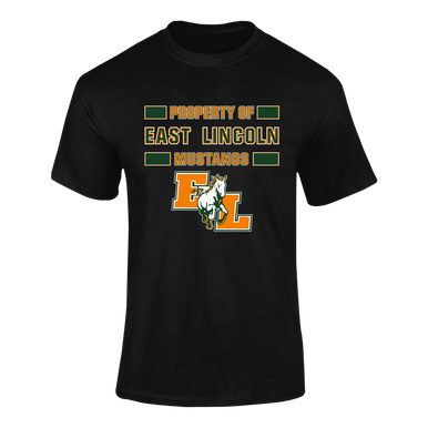 East Lincoln Mustangs Property Of Men's SS T-Shirt
