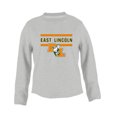 East Lincoln Mustangs Mascot #4 Women's Sweatshirt