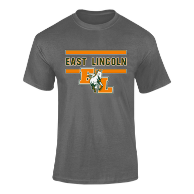 East Lincoln Mustangs Mascot #4 Men's Premium SS T-Shirt