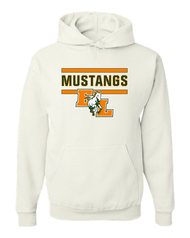 East Lincoln Mustangs Mascot #5 Men's Premium Hoodie