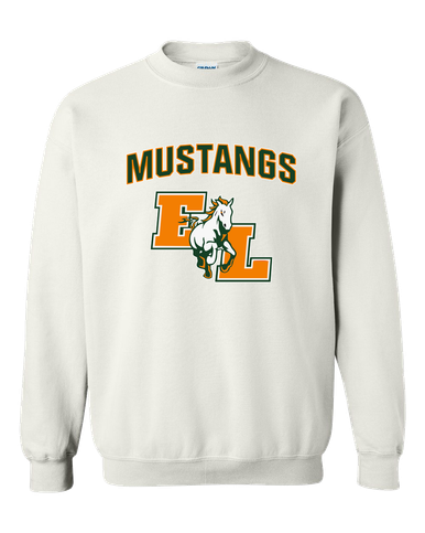 East Lincoln Mustangs Mascot #6 Men's Sweatshirt