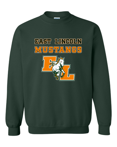 East Lincoln Mustangs Spirit Men's Sweatshirt