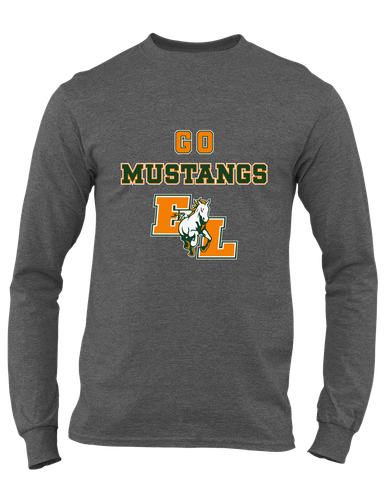 East Lincoln Mustangs Go Team Men's Premium LS T-Shirt