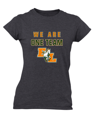 East Lincoln Mustangs We Are One Team Women's Premium SS T-Shirt