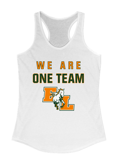 East Lincoln Mustangs We Are One Team Women's Tank Top