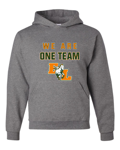 East Lincoln Mustangs We Are One Team Men's Premium Hoodie