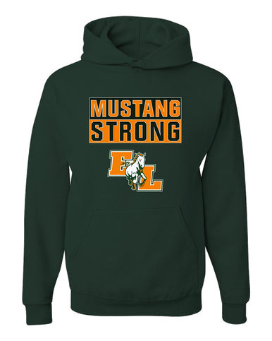 East Lincoln Mustangs Strong #1 Men's Premium Hoodie